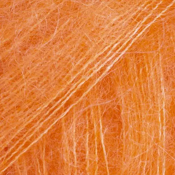 DROPS Kid-Silk 49 Elektrisk orange