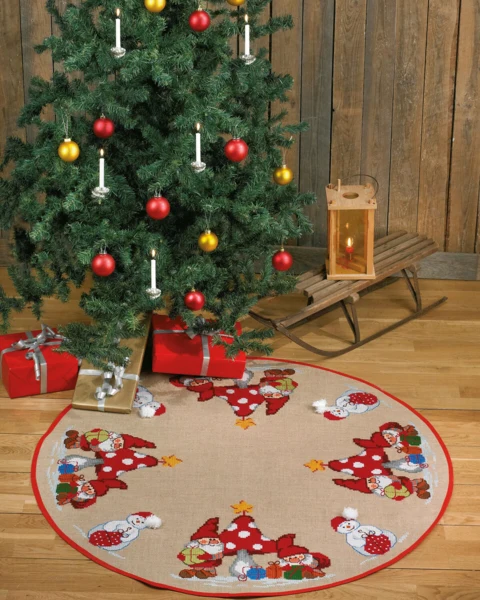 Broderikit Paddehat og nisser Ø 116 cm