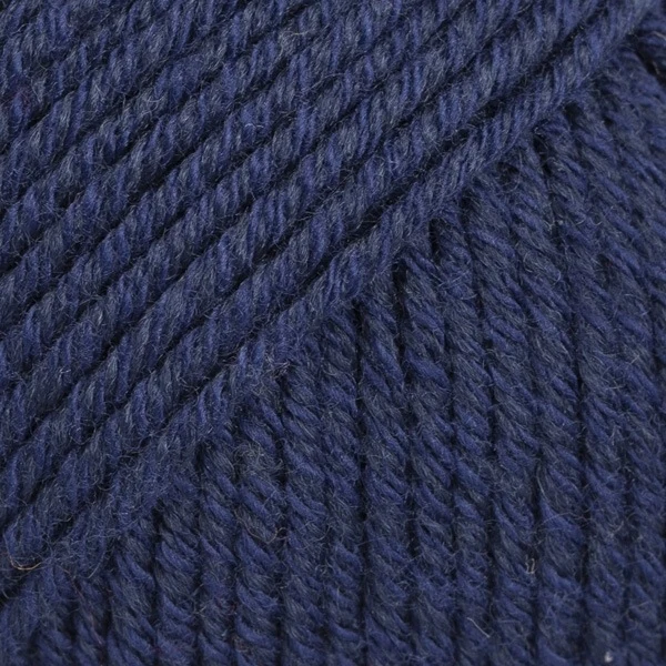 DROPS COTTON Merino 08 Marineblå