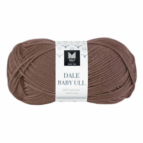 Dale Baby Ull 8555 Brun