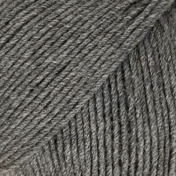 DROPS BABY Merino 20 Mørkegrå (Mix)