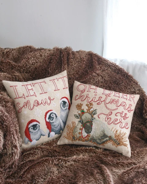 Broderikit OH DEER 40 x 40 cm