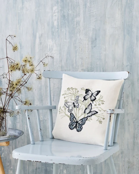 Broderikit Sommerfugle 40 x 40 cm