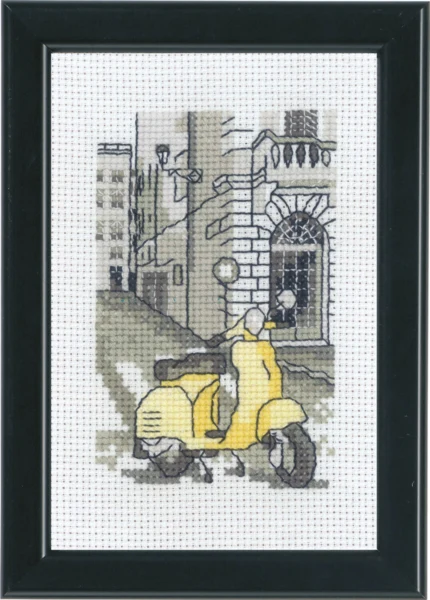 Broderikit Rom 10 x 15 cm