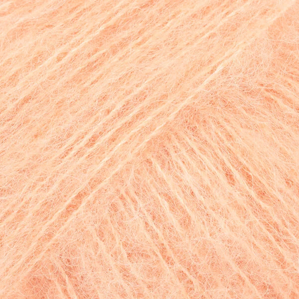 DROPS Brushed Alpaca Silk 37 Sød abrikos (Uni Colour)