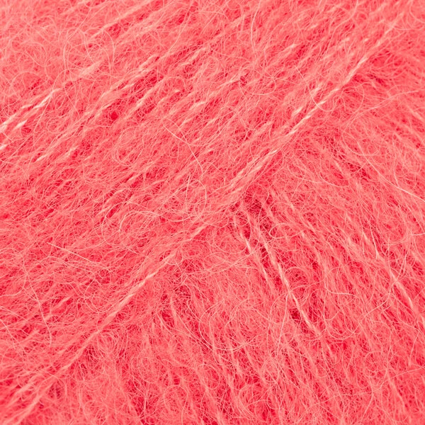 DROPS Brushed Alpaca Silk 06 Koral (Uni Colour)