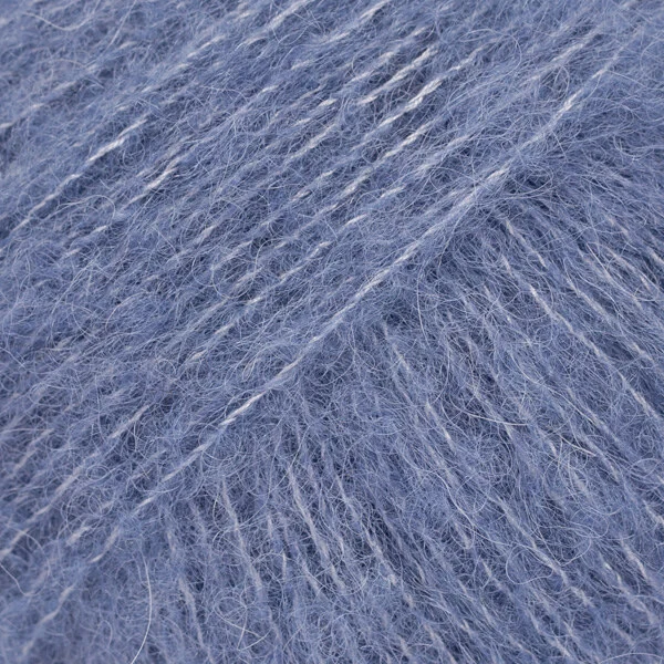 DROPS Brushed Alpaca Silk 13 Jeansblå (Uni Colour)
