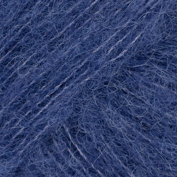 DROPS Brushed Alpaca Silk 39 Marineblå (Uni Colour)