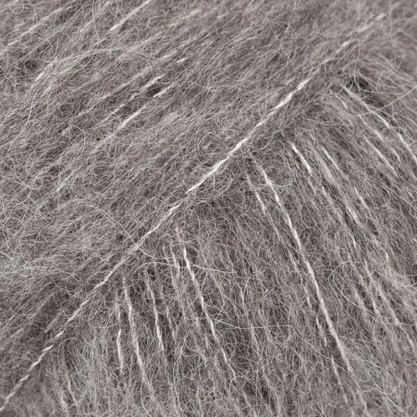 DROPS Brushed Alpaca Silk 03 Grå (Uni Colour)