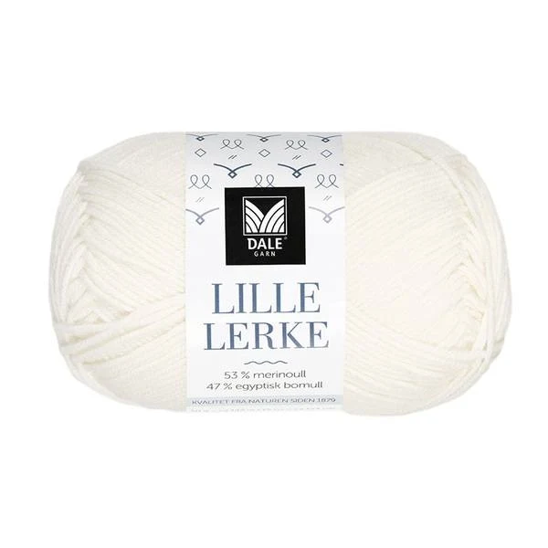 Dale LILLE Lerke 0017 Hvid