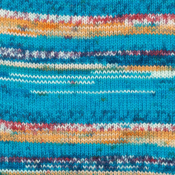 DROPS Fabel Print 162 Havblå