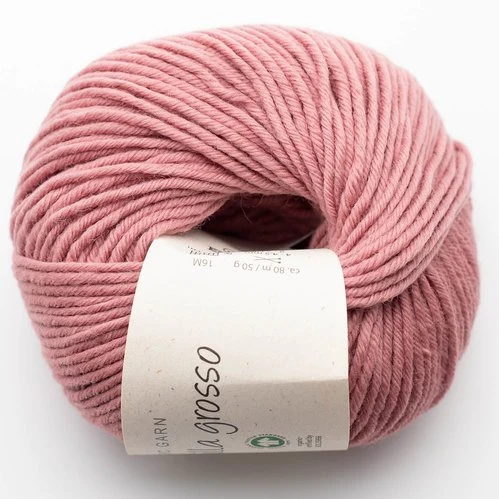 BC Garn Semilla GROSSO 007 Gammelrosa GOTS