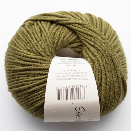 BC Garn Semilla GROSSO 017 Oliven GOTS