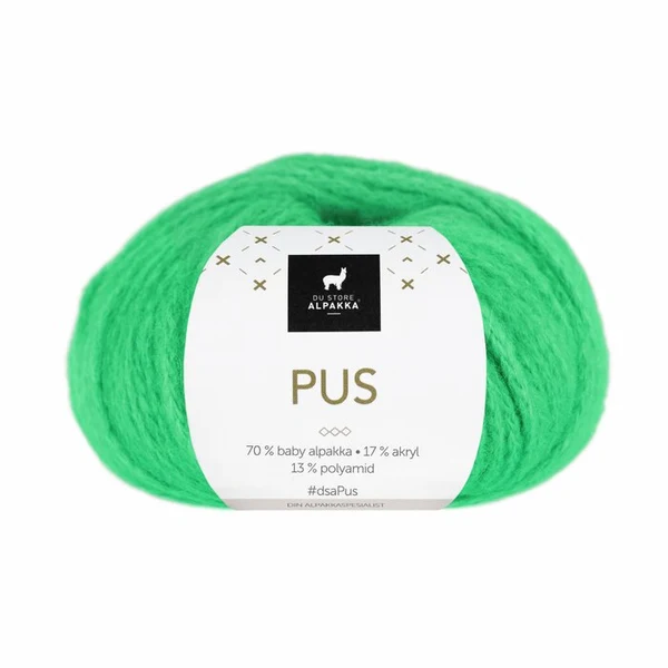 Du Store Alpakka Pus 4055 Skarp grøn