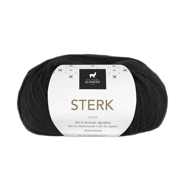 Du Store Alpakka STERK 809 Sort