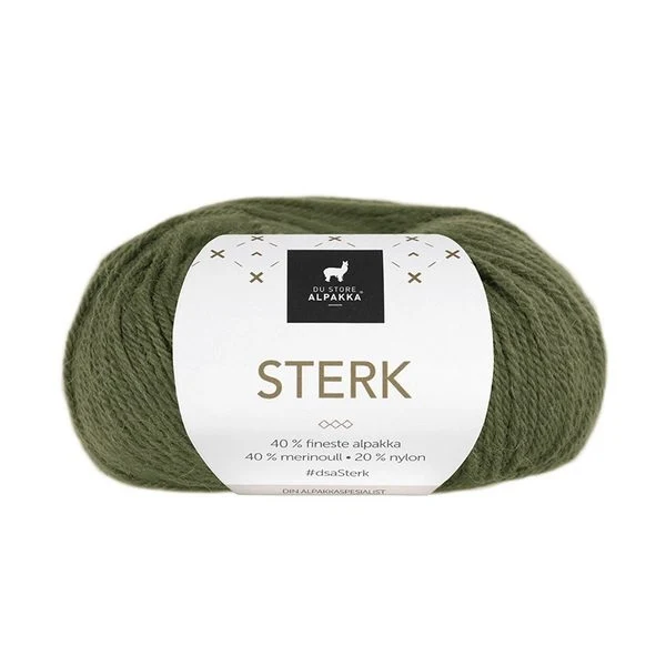 Du Store Alpakka STERK 812 Grøn