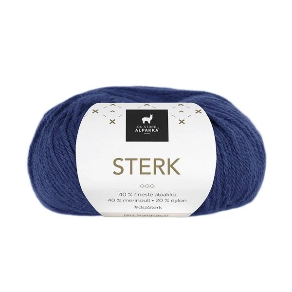 Du Store Alpakka STERK 815 Blå