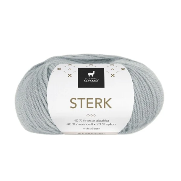 Du Store Alpakka STERK 848 Lys blå