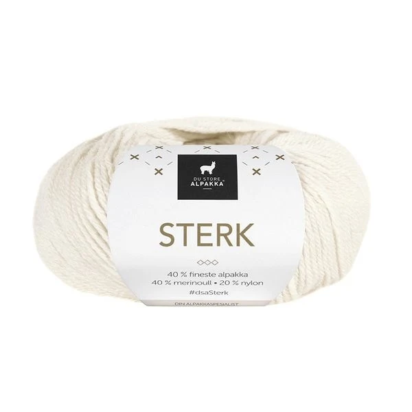 Du Store Alpakka STERK 851 Hvid