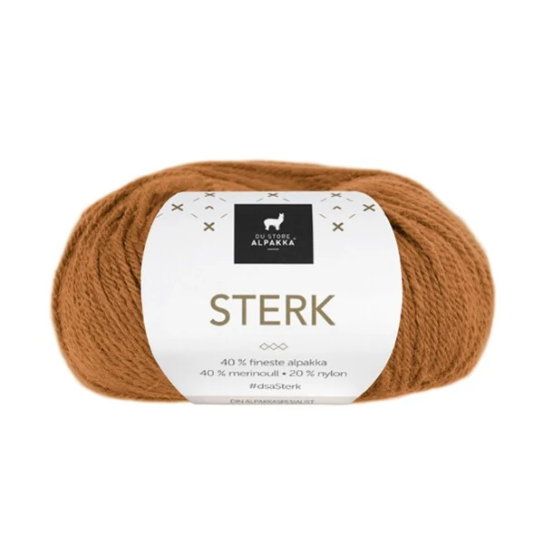 Du Store Alpakka STERK 858 Safrangul