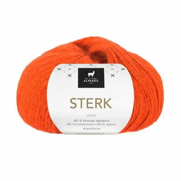 Du Store Alpakka STERK 907 Orange