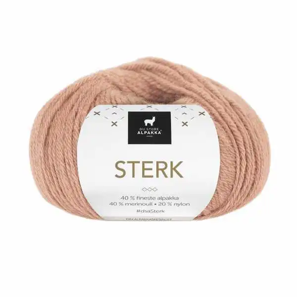 Du Store Alpakka STERK 911 Rosa Kamel