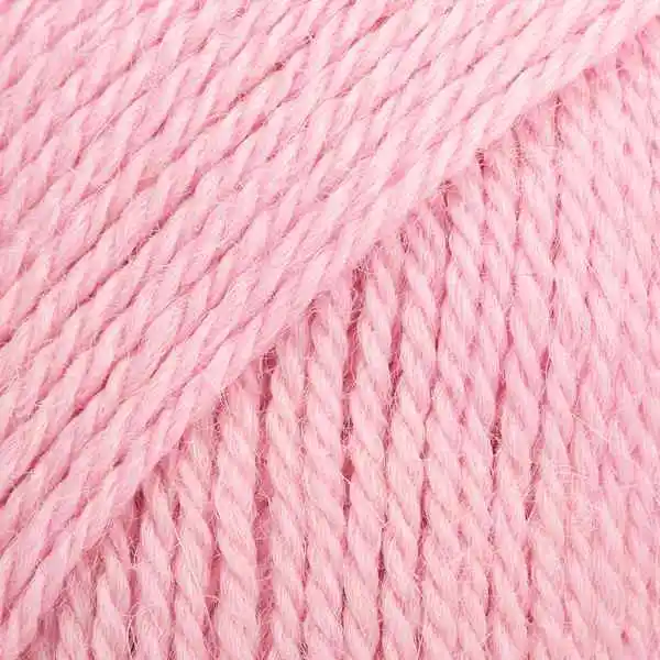 DROPS Alpaca 3140 Lys rosa (Uni Colour)