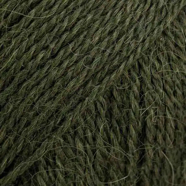 DROPS Alpaca 7895 Armygrøn (Uni Colour)