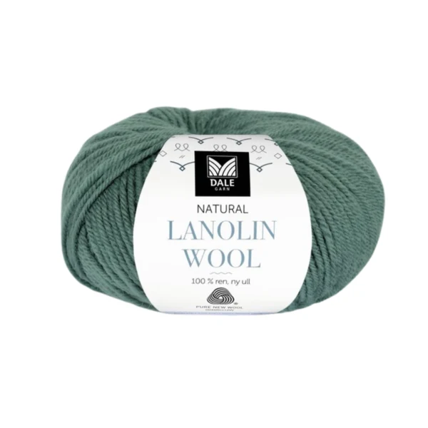 Dale Lanolin Wool 1430 Grågrøn