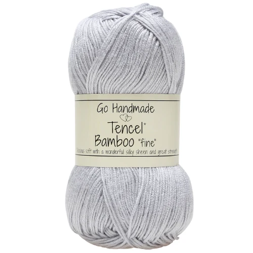 Go Handmade Tencel Bamboo 17384 Lys blå
