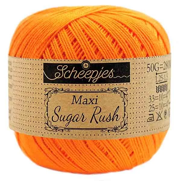 Scheepjes Maxi Sugar Rush 281 Tangerine