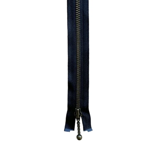 YKK Delbar Lynlås Antik Messing 4 mm 35 cm 580