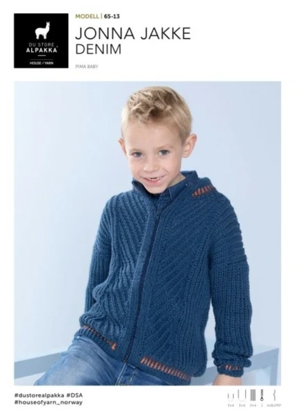 DSA65-13 Jonna Jakke Denim