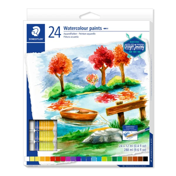 STAEDTLER karat aquarell maling, 24 stk