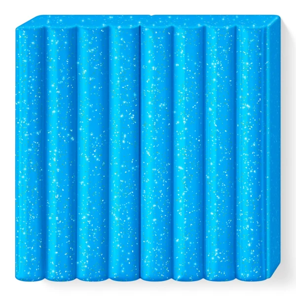 STAEDTLER FIMO Kids Ler 42g 312 Blå glitter