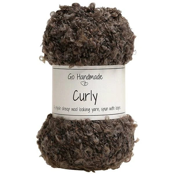 Go Handmade Curly 17641 Gråbrun