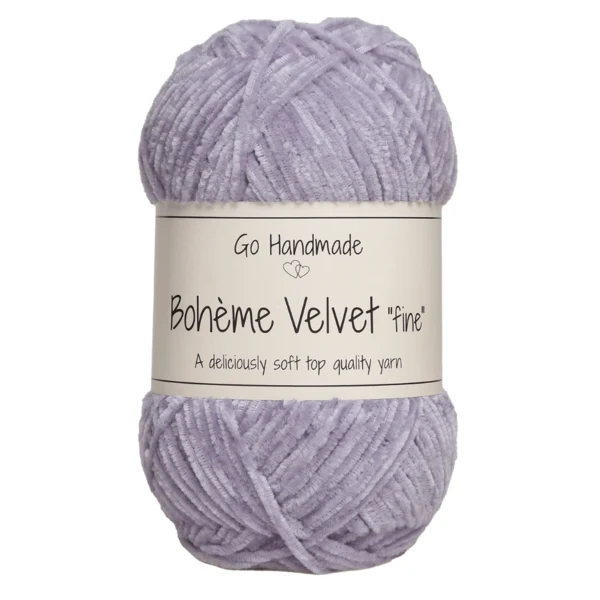 Go Handmade Bohème Velvet Fine 17681 Lavender