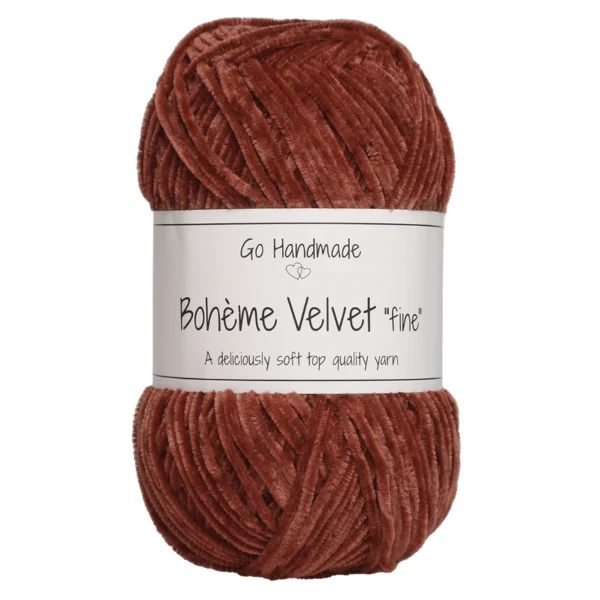 Go Handmade Bohème Velvet Fine 17600 Rust