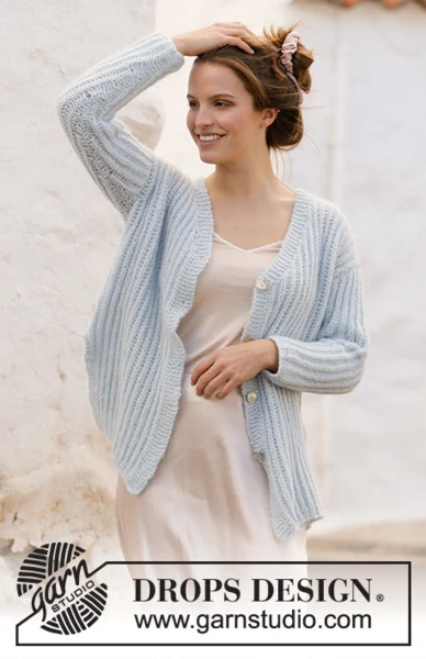 210-26 Avriel Cardigan by DROPS Design