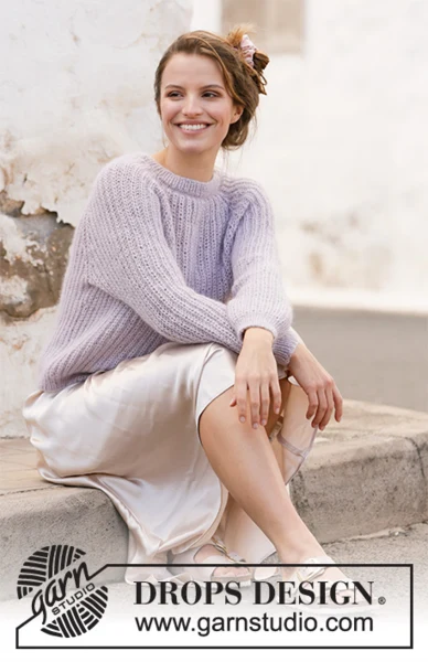 213-33 Lavender Puff by DROPS Design