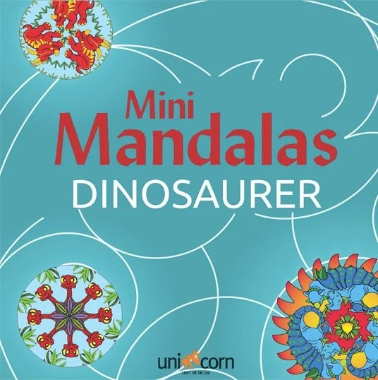 Mini Mandalas - Dinosaurer