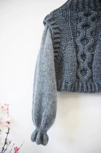 MD57 Løse ærmer i Mayflower Kid Silk