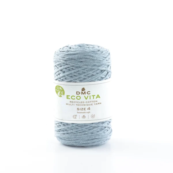 DMC Eco Vita 4 Garn Unicolor 07 Light denim blue