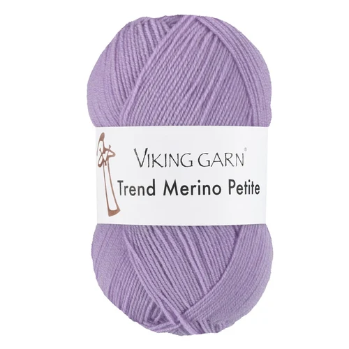 Viking Trend Merino Petite 372 Lys lilla