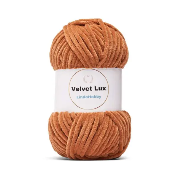 LindeHobby Velvet Lux 09 Mælkebrun