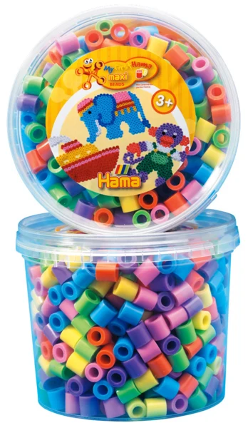 Hama Maxi Perler, 600 stk. - Mix 50
