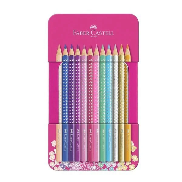Faber-Castell, Sparkle Farveblyanter, 12 stk
