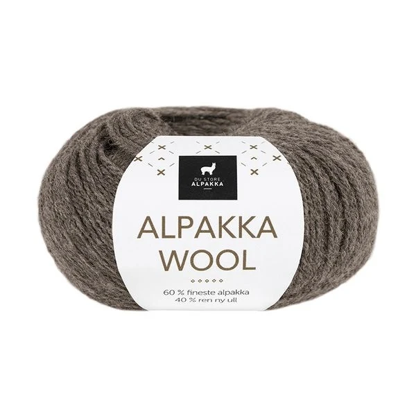 Du Store Alpakka Wool 506 Brun meleret