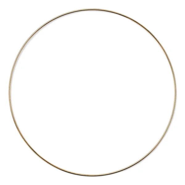 HobbyArts Metalring, Guld 25 cm