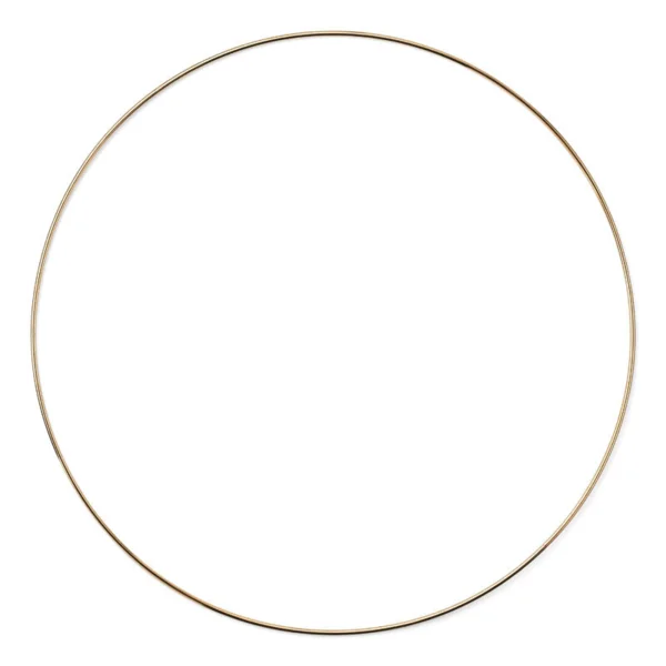 HobbyArts Metalring, Guld 30 cm